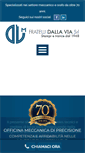 Mobile Screenshot of fratellidallavia.com